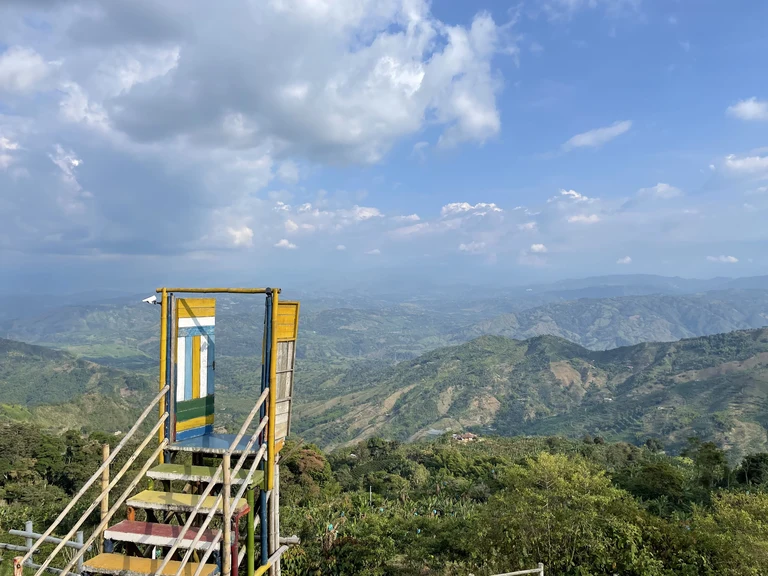 Tür zum Ziel Kolumbien