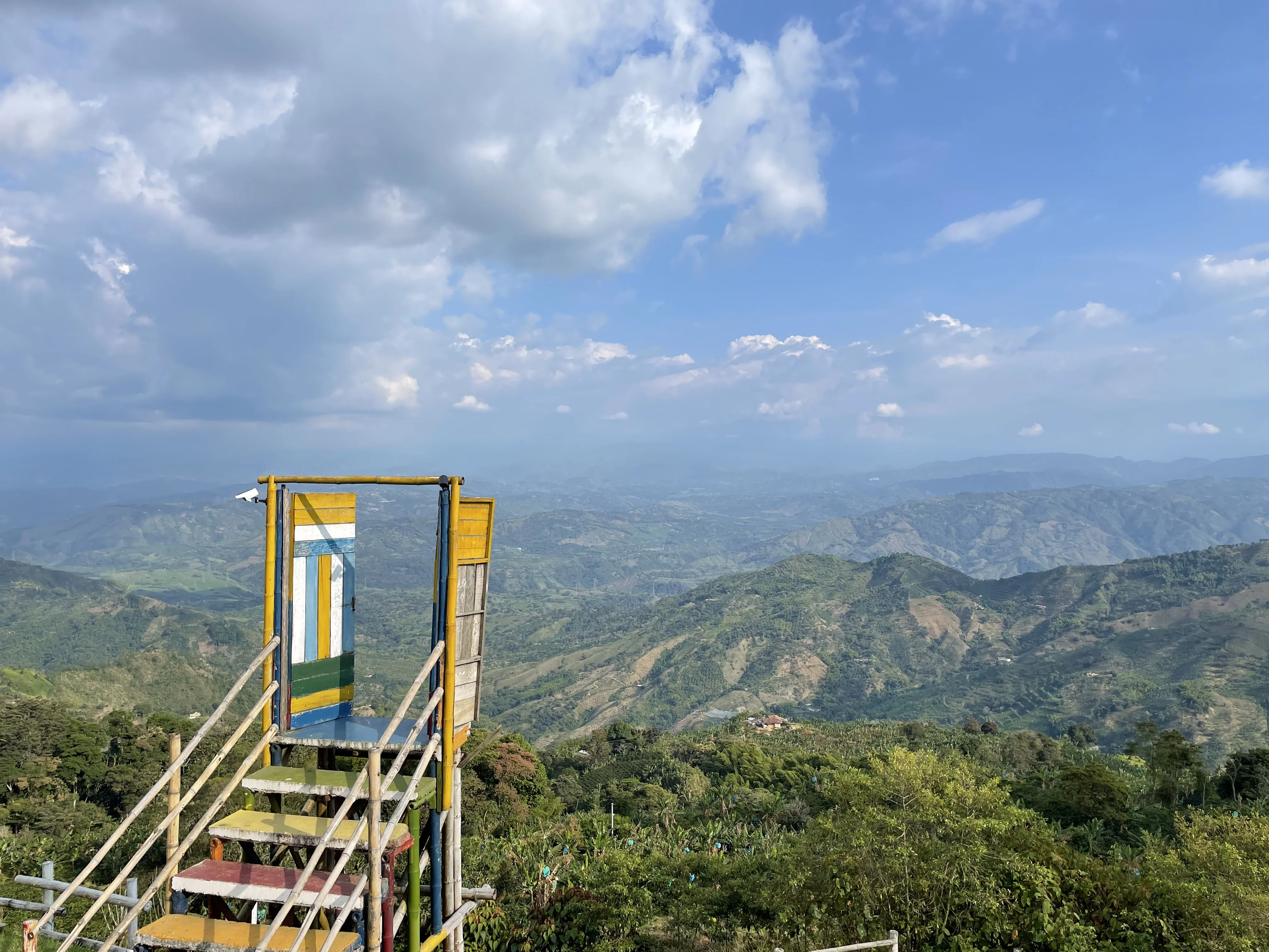Tür zum Ziel Kolumbien