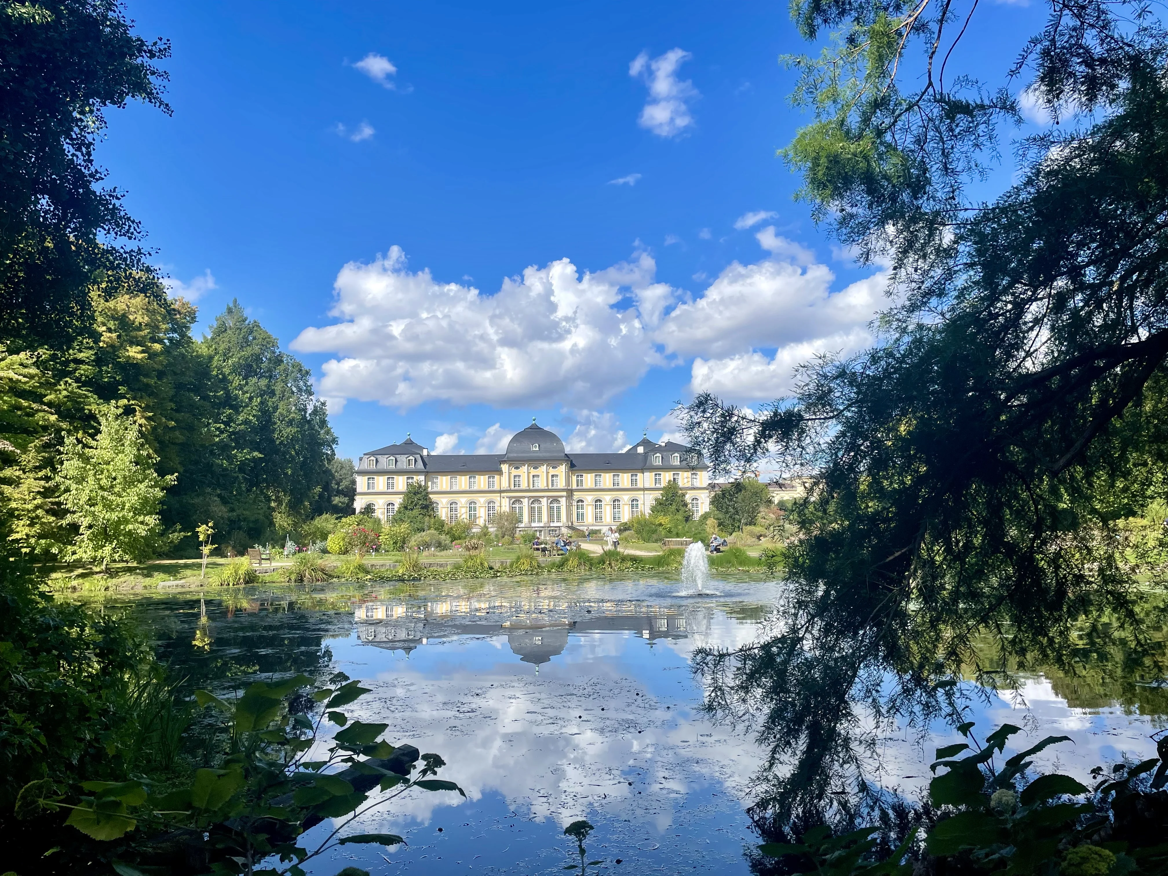 Poppelsdorfer Schloss mit Teich