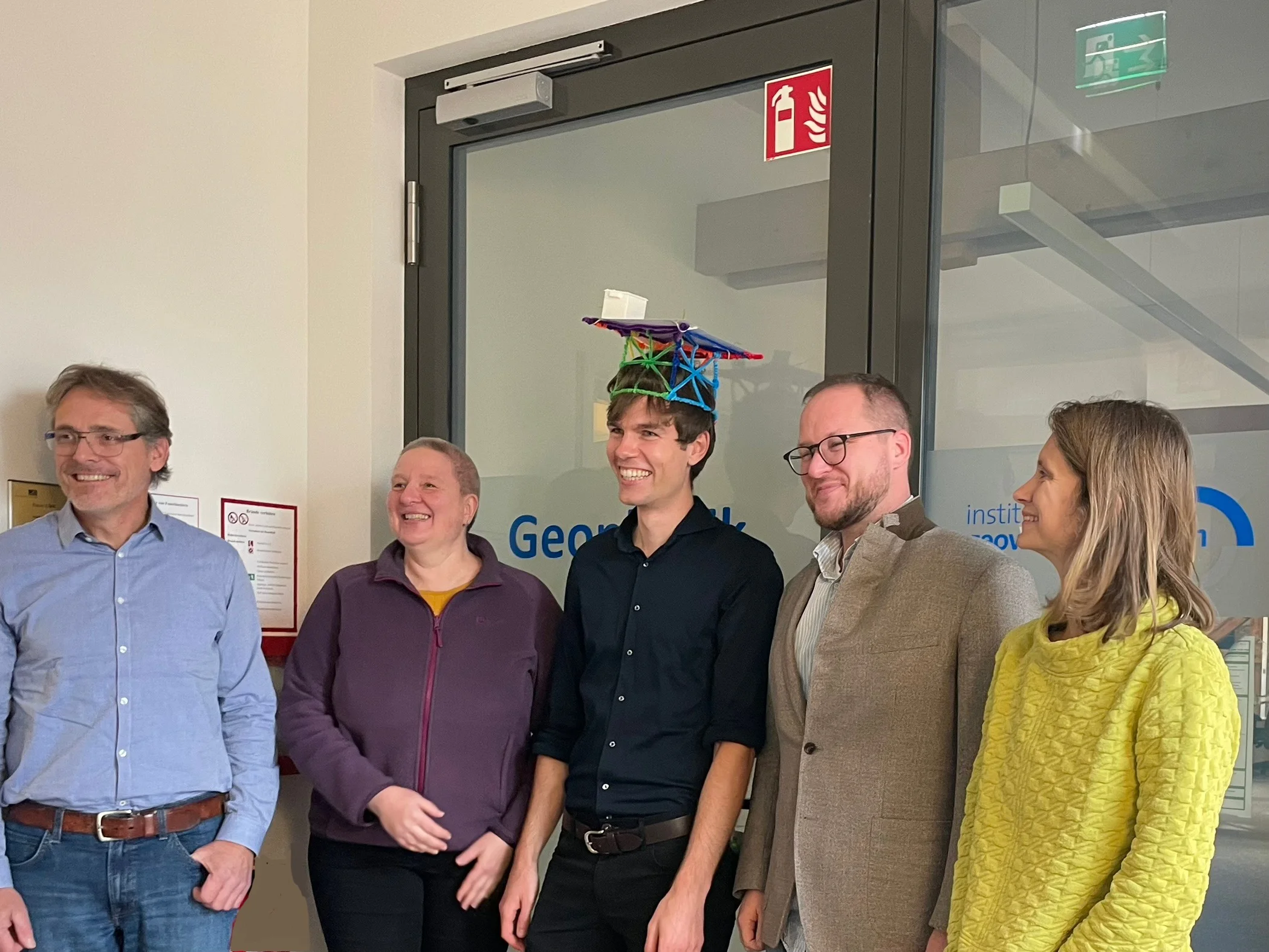 Joost Hase receives doctorate in geophysics with ‘summa cum laude’